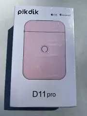 Mini Bluetooth Label Makers - D11 Pink Label Maker Machine with Tape Portable...
