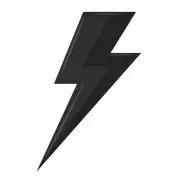 Black Lightning Sticker Strike Thunder Bolt Silhouette Vinyl Decal Car Truck