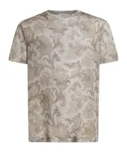 SLUB COTTON T-SHIRT S,XL grey