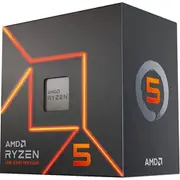 AMD Ryzen 5 7600 CPU 6 Core / 12 Thread - Max Boost 5.1Ghz - 38 MB Cache - AM5 Socket - 65W TDP - Integrated Radeon Graphics - Wraith Stealth Cooler Included [100-100001015BOX]