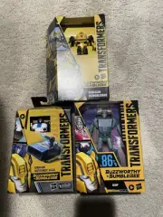 Hasbro Transformers Legacy Buzzworthy Bumblee Origin Autobot Jazz/Kup Set Of 3