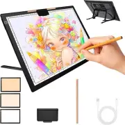 A3 Rechargeable LED Light Box, 2500mAh Battery Powered Light Board with Stand