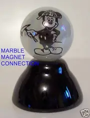 MIC KEY MOU SE AS A FIREMAN ON WHITE COLLECTOR MARBLE