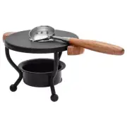 Seal Warmer Wax Seal Furnace Wax Heating Pots with Melting Spoon for Wax Beads