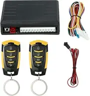 ACAGALA Universal Car Door Lock Keyless Entry with Trunk Release Button Remote Central Locking Kit