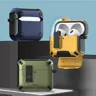 For AirPods 4th/3rd/Pro2/1st Gen Bracket Case Mag Safe Lock Automatic Open Cover