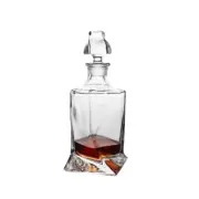 Dancer Glass Decanter Whiskey Bottle 780ml Height 270mm