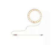 Round LED Grow Light Ring Full Spectrum Lamp For Indoor Plants Growth Bloom-Warm (Sunlight)-2