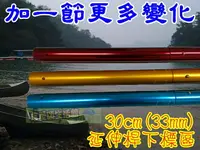 在飛比找樂天市場購物網優惠-【珍愛頌】AP237 特粗管徑33mm 30cm 營柱加長桿