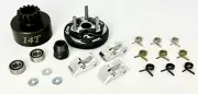 14T Clutch Kit w/ tool | 3 Shoe Aluminum | Nitro 1/8th Buggy Alpha Plus LutzRC