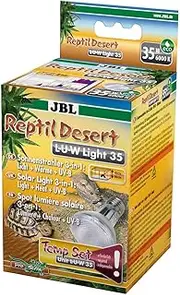 JBL ReptilDesert L-U-W Light alu 35 W, Solar Light (spot Light) for Desert terrariums