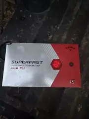 Callaway SuperFast Red Golf Balls - Brand New [15] Golf Balls