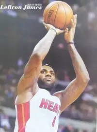 在飛比找Yahoo!奇摩拍賣優惠-NBA邁阿密熱火詹姆士LEBRON JAMES海報11