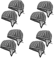 [VALICLUD] Adjusting Kitchen Hat Chef Caps Hats Food Service Cap Women Beanie Docker Chefs Trucker Cook Adult Chef Hat Catering Skull Cap Chef Hat with Ties Cotton