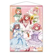NEW The Quintessential Quintuplets B1 Tapestry Wall Scroll (E) Official Japan