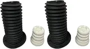 DEMULAX 2Pcs Rubber Buffer Front Rear Suspension Shock Absorber Bump Stop 31336855440 33536855439, for BMW, for F20 F21 F30 F36 120d 320i 335i Car Suspension Bump Stop(2Pcs Front)