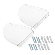 2-Piece Speaker Intelligent Audios Horn Small Alarm Clock Rack Shampoo Rack