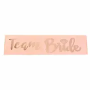 Rose Gold Team Bride To Be Sash Sashes Hens Night Party Wedding Bridal 18 Types Bridesmaid