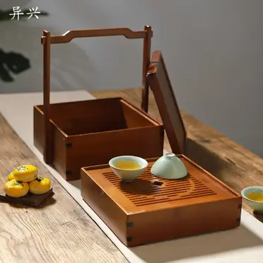 2層茶道具 飯盒職人手作 竹製 手作 茶器 收納 おとずれる 漆器 茶
