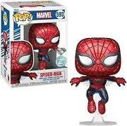 Funko PoP! Marvel Comics 80th - Spider-Man 1st Appearance Diamond Glitter Vinyl Figure, 10.9 cm Height