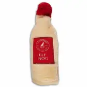 Christmas Dog Toy : Elf Nog - Zippy Paws Distillery Plush