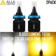 Alla LED H11-55NHX Cornering Light Switcbhack 4 Cayenne,White Yellow Dual Color (for: Volvo)