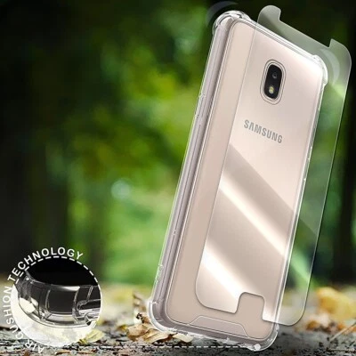 Premium Screen Protector Anti-Crash Case f Samsung Galaxy Express Prime 3 J337A