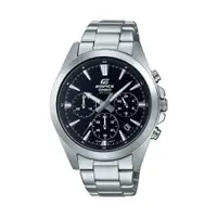 在飛比找蝦皮商城優惠-CASIO EDIFICE 簡約運動三眼腕錶黑色(EFV-6