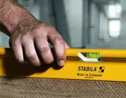 Stabila 18374 R-Type 120cm Spirit Level, YellowBlack