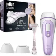 Braun Silk Expert Pro 3 – PL3132 Latest Generation IPL (Intense Pulse Light), Permanent Visible Hair Removal, Precision Head, White And Lilac, Body And Face, Venus Razor And Premium Bag, Clinically Tested, 9 Minutes For Both Legs, 300,000 Flashes