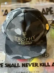 Bape X Trophy Room Cali Snap Back Hat VERY RARE