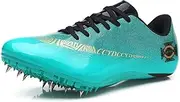 [FuXing] Track Spikes Shoes Men Women Spikes Track Shoes Youth Track and Field Throwing Shoes High Jump Running Sprint Spikes Shoes Racing Running Shoes Lightweight Breathable