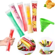 200 Pack Popsicle Bags, Ice Pop Bags for Disposable Freeze Pops Bags DIY Popsicl