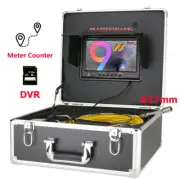 40M IP68 Drain Sewer Inspection Camera DVR Pipe Inspection Camera 9inch Monitor