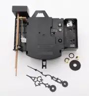 RHYTHM QUARTZ MECHANICAL BIM BAM STRIKE PENDULUM CLOCK MOVEMENT WITH CHIME RODS