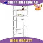 Durable Bathroom & Laundry Shelf Unit - 3-Tier Storage Rack 165x53cm