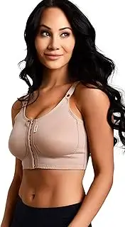 [Macom] Best Support Post Surgical Bra - i-Bra - Front Fastening - No Cup Size Needed