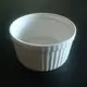 白瓷布丁蛋糕烤模(120ml)/陶瓷器皿/烘焙用品