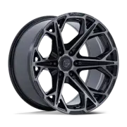 Fuel 1PC FC886 HAMMERHEAD 20X9 6X139.7 1 106.10 GLOSS BLACK DARK TINTED CLEAR