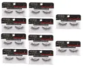 10 pairs - Ardell False Lashes #113 Ardell Eyelashes Black WISPIES
