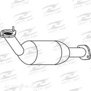 Redback Cat Conv Bolt On to suit GM Commodore VE V6 3.6L Sedan - C7589