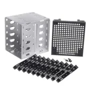 5.25 Inch to 5 x 3.5 Inch SATA D Cage Rack Hard Drive Disk Enclosure HardDriX2