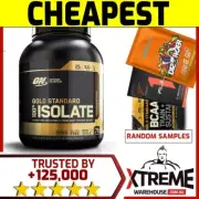 OPTIMUM NUTRITION GOLD STANDARD 100% ISOLATE 76 SRV VANILLA // WHEY WPI PROTEIN