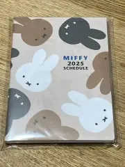 2025 Miffy Weekly Block Sepia 14BD-7S Schedule Diary B6 Book from Japan