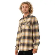 Rip Curl Count Long Sleeve Shirt Bone Mens