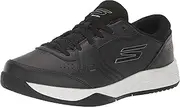 [Skechers] Men's Viper Court Smash – Athletische Pickleball-Schuhe Für Drinnen Und Draußen, Entspannte Passform Sneaker