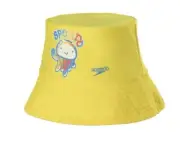 Speedo Bucket Hat Yellow Jellyfish L/XL Ages 12-24 Months Retail $16.99