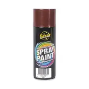 5 Star Enamel Spray Paint Indian Red 250g