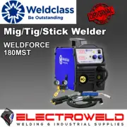 WELDCLASS Weldforce 180MST Welder + Regulator, Torch Mig Tig Stick 180A WF-06128