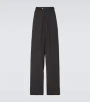 [Balenciaga] Balenciaga Skater tailored wool-blend wide-leg pants UK 28 black